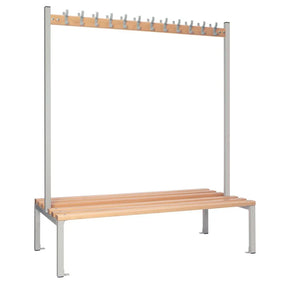 HR605 Double-sided Island Seating Grey 1500mm - JD Catering Equipment Solutions Ltd