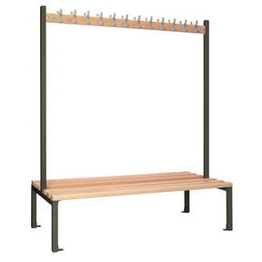 HR607 Double-sided Island Seating Dark Grey 1500mm - JD Catering Equipment Solutions Ltd