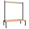 HR608 Double-sided Island Seating Black 1500mm - JD Catering Equipment Solutions Ltd
