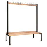 HR608 Double-sided Island Seating Black 1500mm - JD Catering Equipment Solutions Ltd