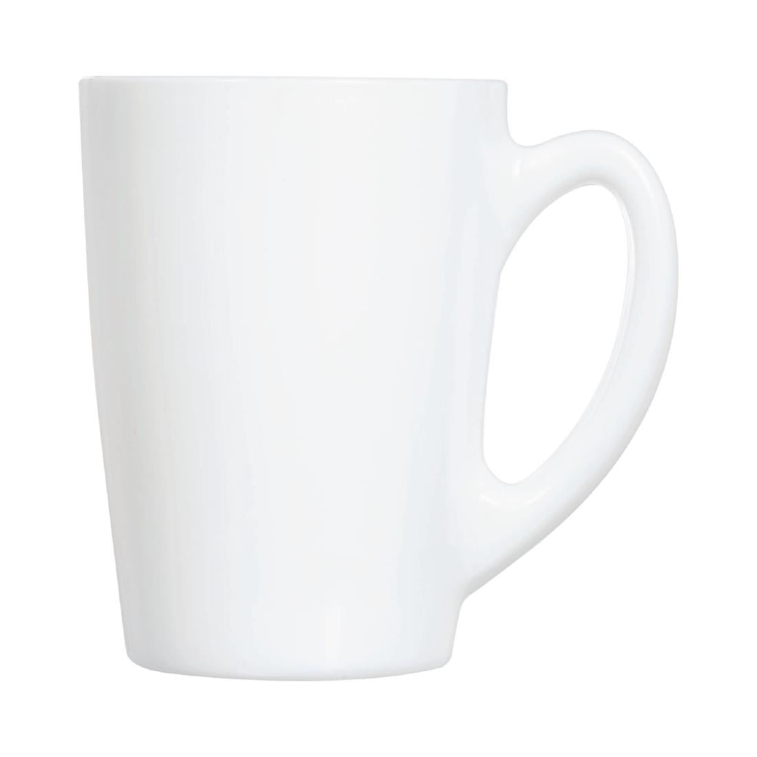 HR856 Luminarc New Morning Mugs White 320ml (Pack of 6)