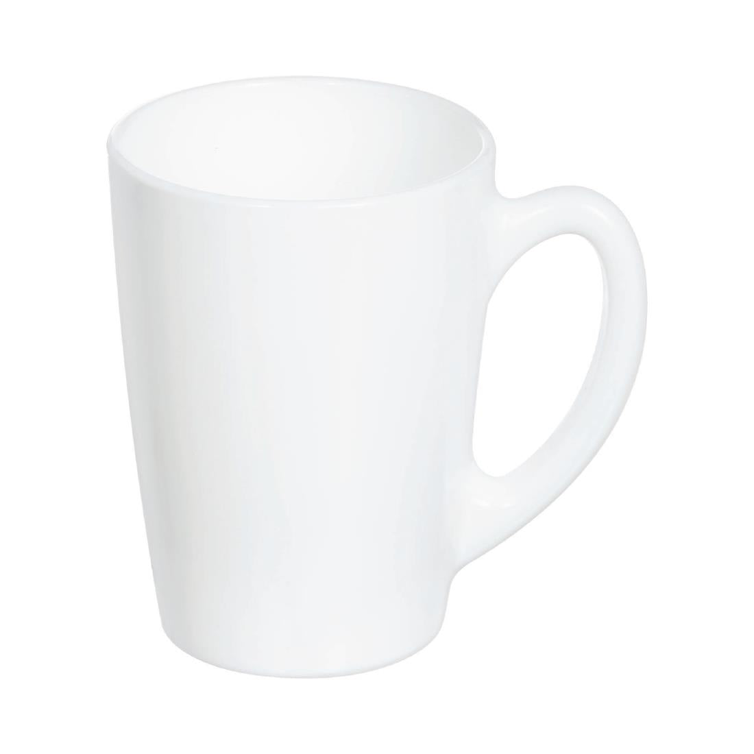 HR856 Luminarc New Morning Mugs White 320ml (Pack of 6)