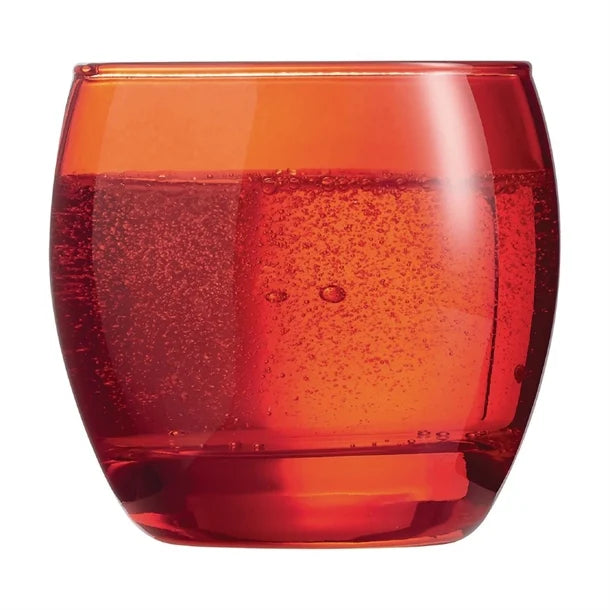 HR889 Arcoroc Salto Colour Studio Red Old Fashioned Glasses 320ml (Pack of 24)