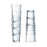 HR910 Arcoroc Stack Up Hiball GlassesÂ 350ml (Pack of 24)