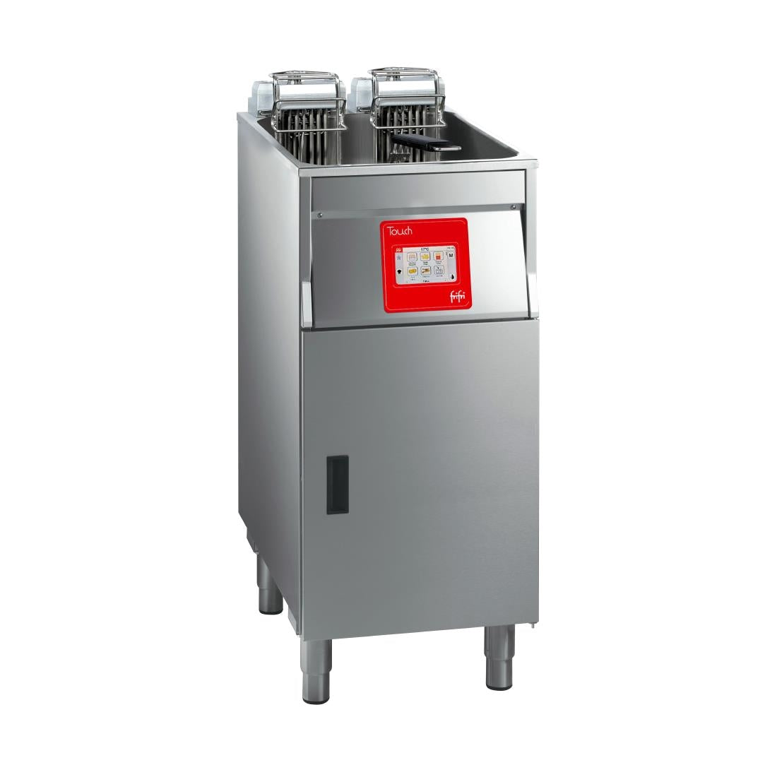 HS006-3PH FriFri Touch 411 Electric Free-Standing Single Tank Fryer 1 Basket 15kW - Three Phase