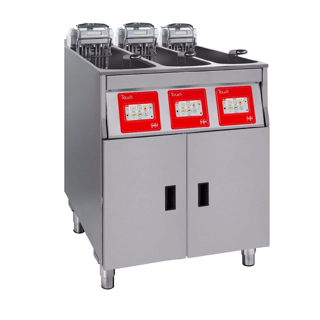 HS020-1PH FriFri Touch 633 Electric Free-standing Fryer Triple Tank Triple Basket 3x7.5kW Single Phase