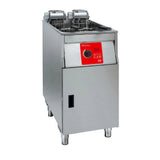 HS033-3PH FriFri Precision 412 Electric Free-Standing Single Tank Fryer 2 Baskets 22kW - Three Phase - JD Catering Equipment Solutions Ltd