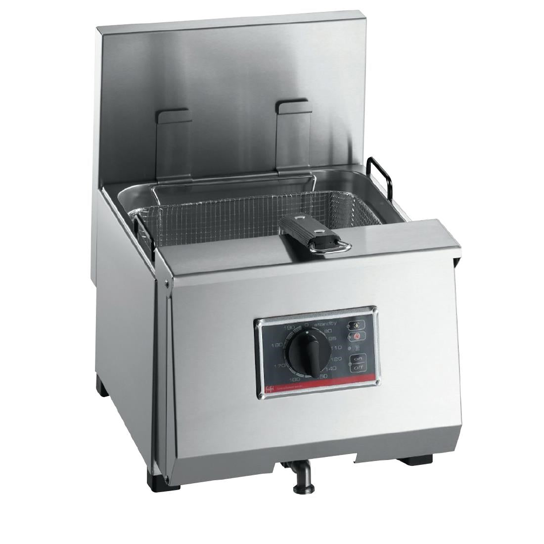 HS086-3PH FriFri Profi+ 8 Electric Countertop Fryer Single Tank Single Basket 6.9kW Three Phase