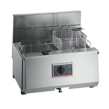 HS092-3PH FriFri Profi+ 10 Electric Countertop Fryer Single Tank Twin Baskets 6.9kW Three Phase - JD Catering Equipment Solutions Ltd