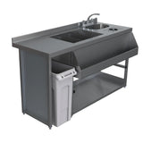 HS341 Parry Modular Bar Cocktail Station with Bin Void MB-CSV15 - JD Catering Equipments Ltd