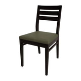 HS359 Bolero Bespoke Marty A Side Chair in Olive/Charcoal - JD Catering Equipments Ltd