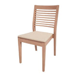 HS375 Bolero Bespoke Marty B Stacking Chair in Cream/Beech - JD Catering Equipments Ltd