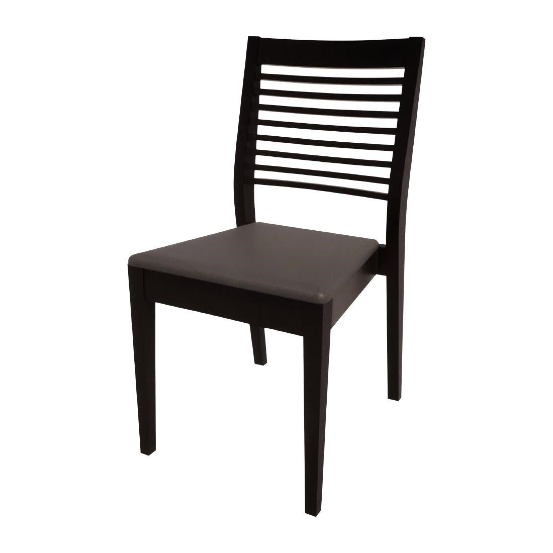 HS399 Bolero Bespoke Marty B Stacking Chair in Anthracite/Charcoal
