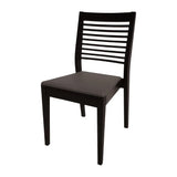 HS399 Bolero Bespoke Marty B Stacking Chair in Anthracite/Charcoal - JD Catering Equipments Ltd