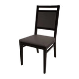 HS424 Bolero Bespoke Bia A Side Chair in Anthracite/Charcoal - JD Catering Equipments Ltd