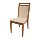 HS426 Bolero Bespoke Bia B Stacking Chair in Cream/Oak - JD Catering Equipments Ltd