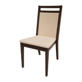 HS428 Bolero Bespoke Bia B Stacking Chair in Cream/Wenge - JD Catering Equipments Ltd