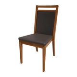 HS446 Bolero Bespoke Bia B Stacking Chair in Anthracite/Oak - JD Catering Equipments Ltd