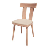 HS475 Bolero Bespoke Bamba Side Chair Cream/Beech - JD Catering Equipments Ltd
