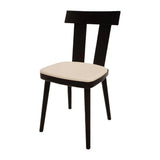 HS479 Bolero Bespoke Bamba Side Chair Cream/Charcoal - JD Catering Equipments Ltd