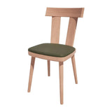 HS480 Bolero Bespoke Bamba Side Chair Olive/Beech - JD Catering Equipments Ltd