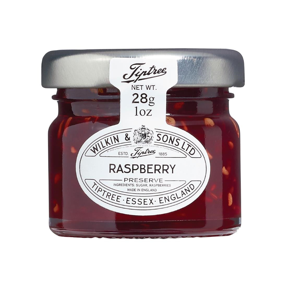 HS574 Tiptree Raspberry Preserve 28g (Pack of 72)