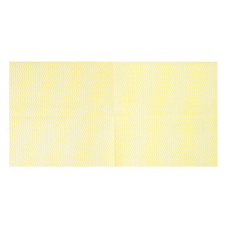 HS595 Jantex Non-Woven Cloths Yellow (Pack of 50)