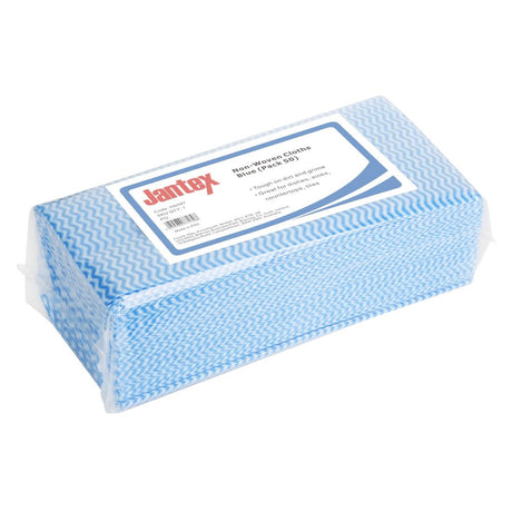 HS597 Jantex Non-Woven Cloths Blue (Pack of 50)