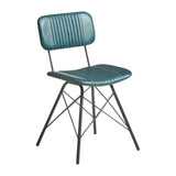 HS609 Duke Side Chair Vintage Teal (Pack of 2) - JD Catering Equipment Solutions Ltd