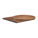 HS643 Enduratop Round Natural Wood Table Top 600mm