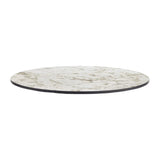 HS653 Extrema Round Carrara Marble Table Top 690mm - JD Catering Equipment Solutions Ltd