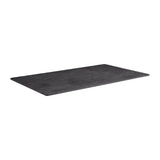 HS675 Extrema Rectangular Metallic Anthracite Table Top 1190x690mm - JD Catering Equipment Solutions Ltd