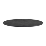 HS677 Extrema Round Metallic Anthracite Table Top 690mm - JD Catering Equipment Solutions Ltd