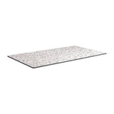 HS681 Extrema Rectangular Mixed Terrazzo Table Top 1190x690mm - JD Catering Equipment Solutions Ltd