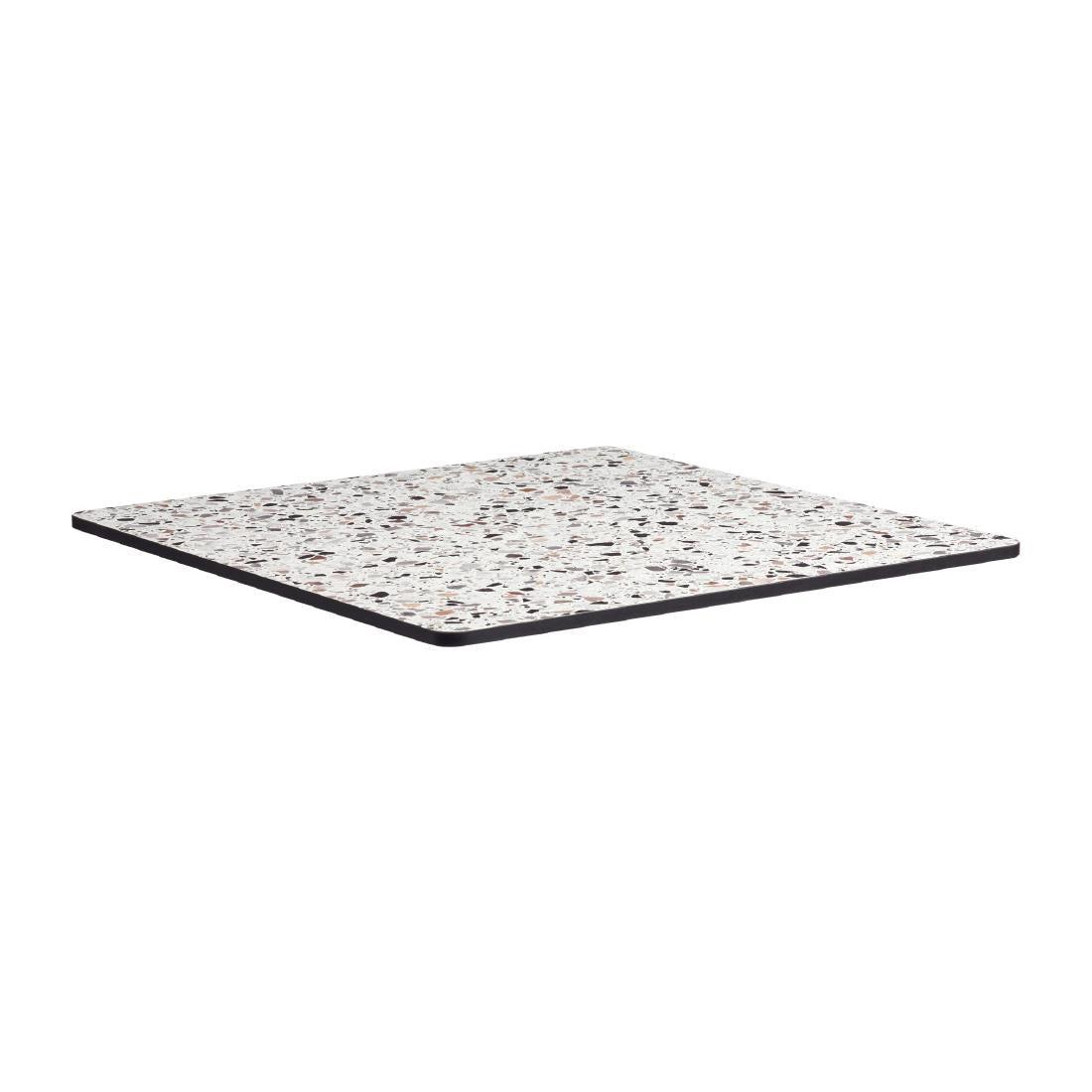 HS682 Extrema Square Mixed Terrazzo Table Top 600x600mm