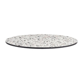 HS683 Extrema Round Mixed Terrazzo Table Top 690mm - JD Catering Equipment Solutions Ltd
