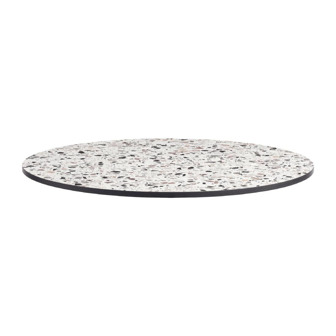 HS686 Extrema Round Mixed Terrazzo Table Top 600mm