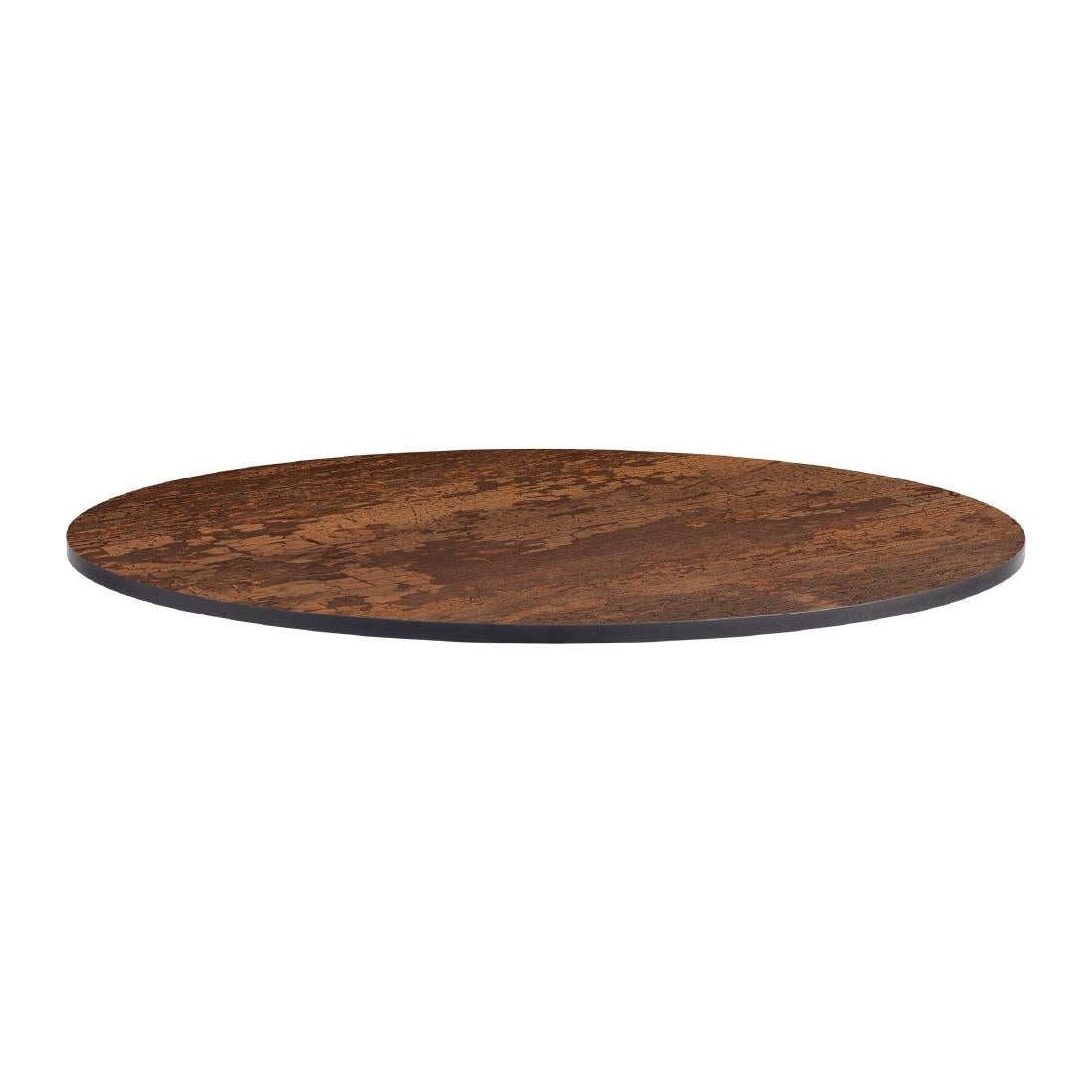 HS704 Extrema Round Vintage Copper Table Top 600mm