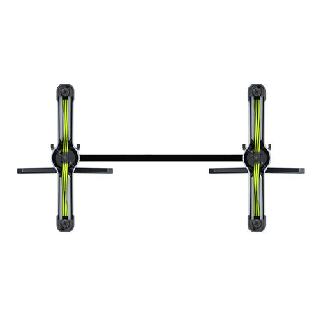 HS720 FLAT Auto Adjust ST22 Double Dining Table Base Black FlipTop