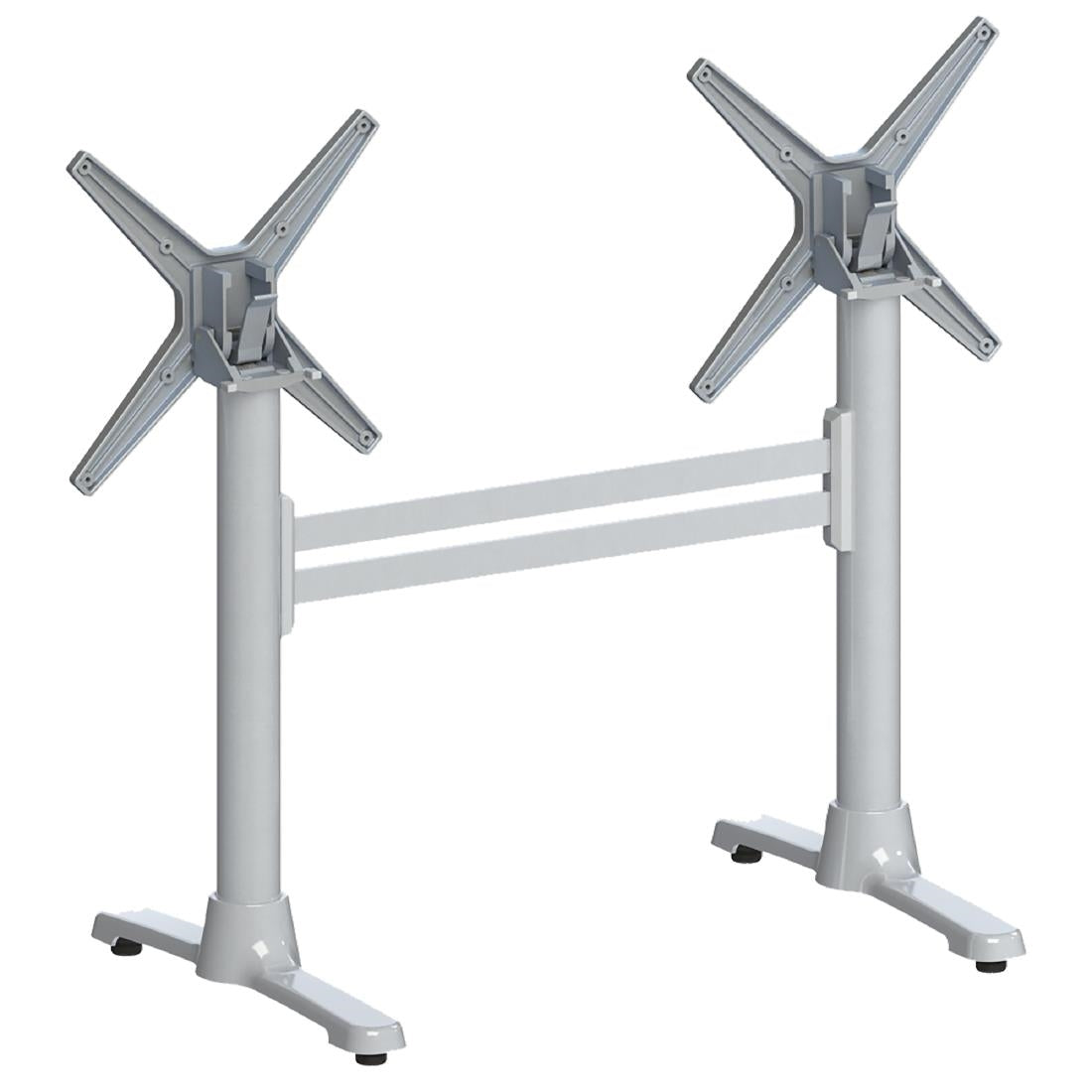 HS721 FLAT Auto Adjust ST22 EP Double Dining Table Base FlipTop
