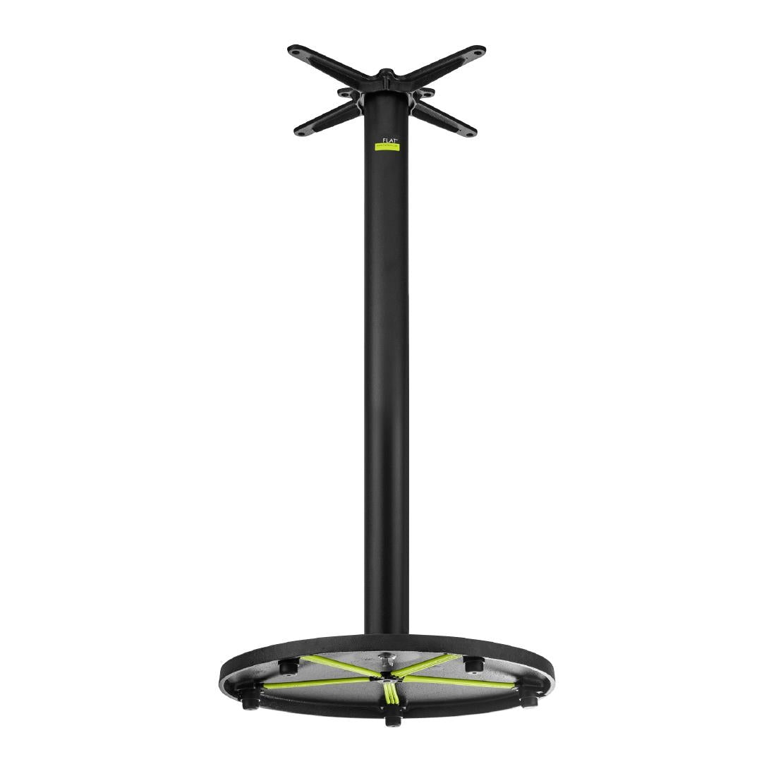 HS727 FLAT Auto Adjust UR22 Bar Height Table Base Round