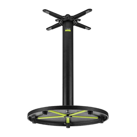 HS728 FLAT Auto Adjust UR22 Dining Height Table Base Round