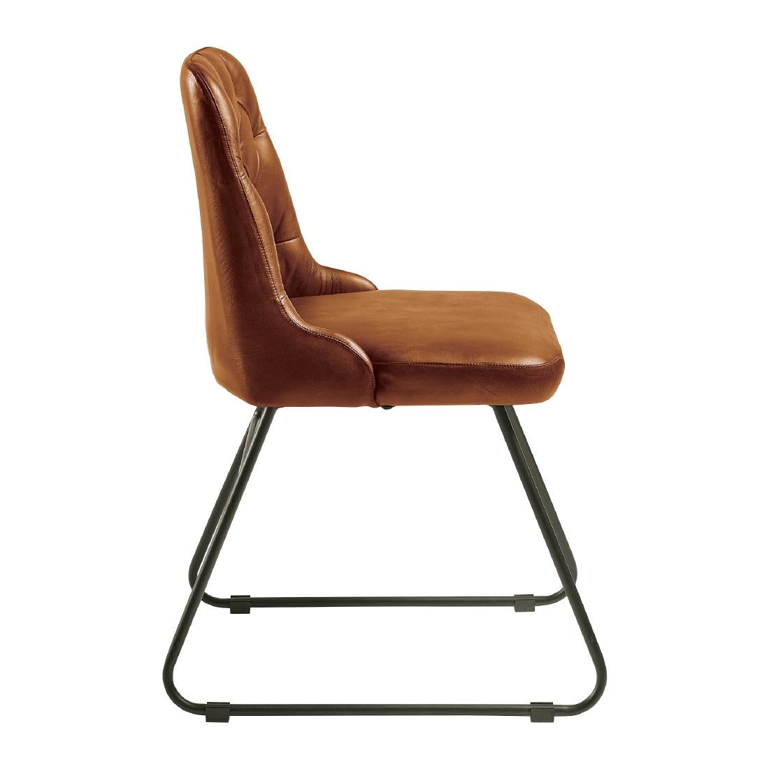 HS732 Harland Side Chair Leather Bruciato (Pack of 2)