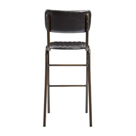 HS783 Tavo Stacking Bar Stool Vintage Black (Pack of 2) - JD Catering Equipment Solutions Ltd
