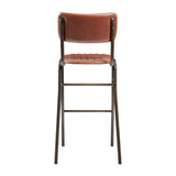 HS787 Tavo Stacking Bar Stool Vintage Tan (Pack of 2)
