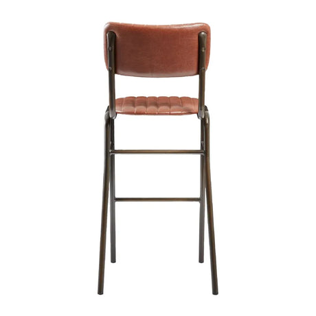 HS787 Tavo Stacking Bar Stool Vintage Tan (Pack of 2) - JD Catering Equipment Solutions Ltd