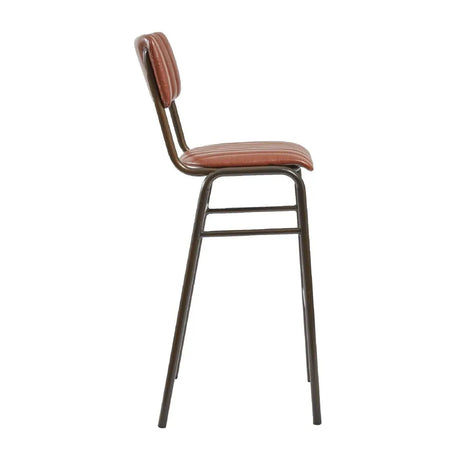 HS787 Tavo Stacking Bar Stool Vintage Tan (Pack of 2) - JD Catering Equipment Solutions Ltd