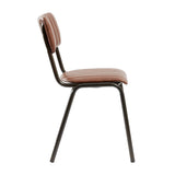 HS799 Tavo Stacking Side Chair Vintage Tan (Pack of 2)