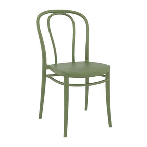 HS803 Victor Side Chair Olive Green (Pack of 2) - JD Catering Equipment Solutions Ltd