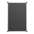 HS806 Olympia Black Magnetic Board 400x600mm